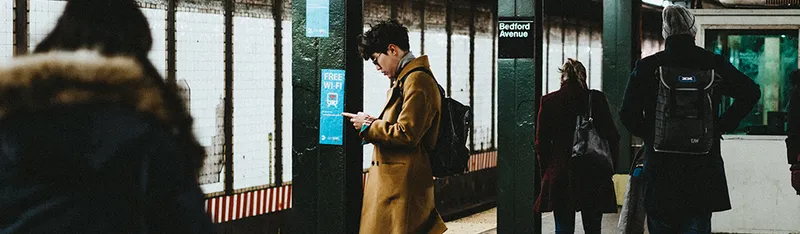 people on the subway