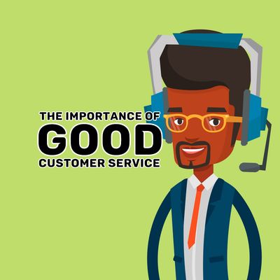 thumbnail for Good Customer Service – Infographic