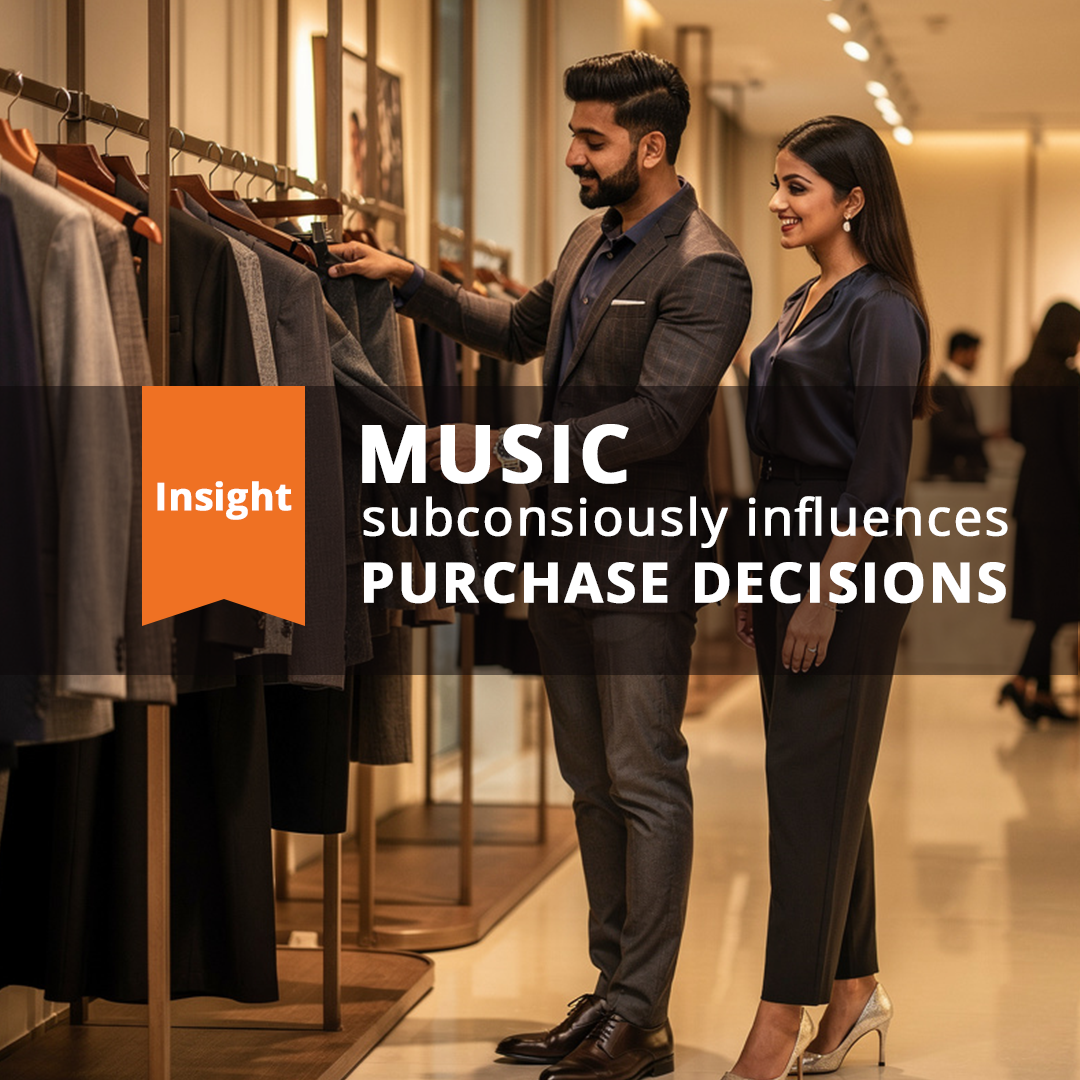 thumbnail for  Music subconsciously influences purchase decisions