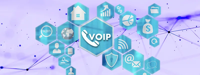 this illustration represents voip systems in the marketing sphere