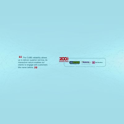 thumbnail for Zoo Business Media Chooses the CUBE as its Primary Delivery Platform for Music and Messages Worldwide