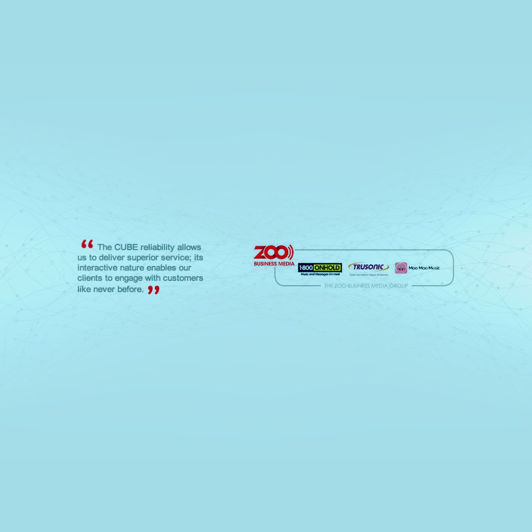 thumbnail for Zoo Business Media Chooses the CUBE as its Primary Delivery Platform for Music and Messages Worldwide