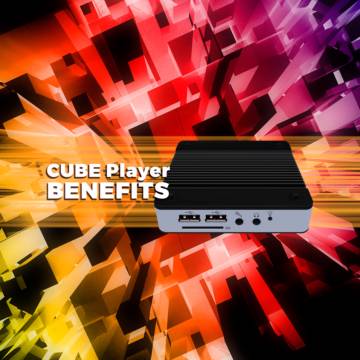 Benefits of cube business music player