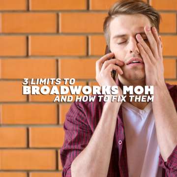 Fix broadworks moh limitations with cube